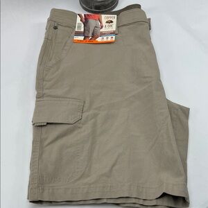 Copper&Oak Men's Khaki Cargo Shorts